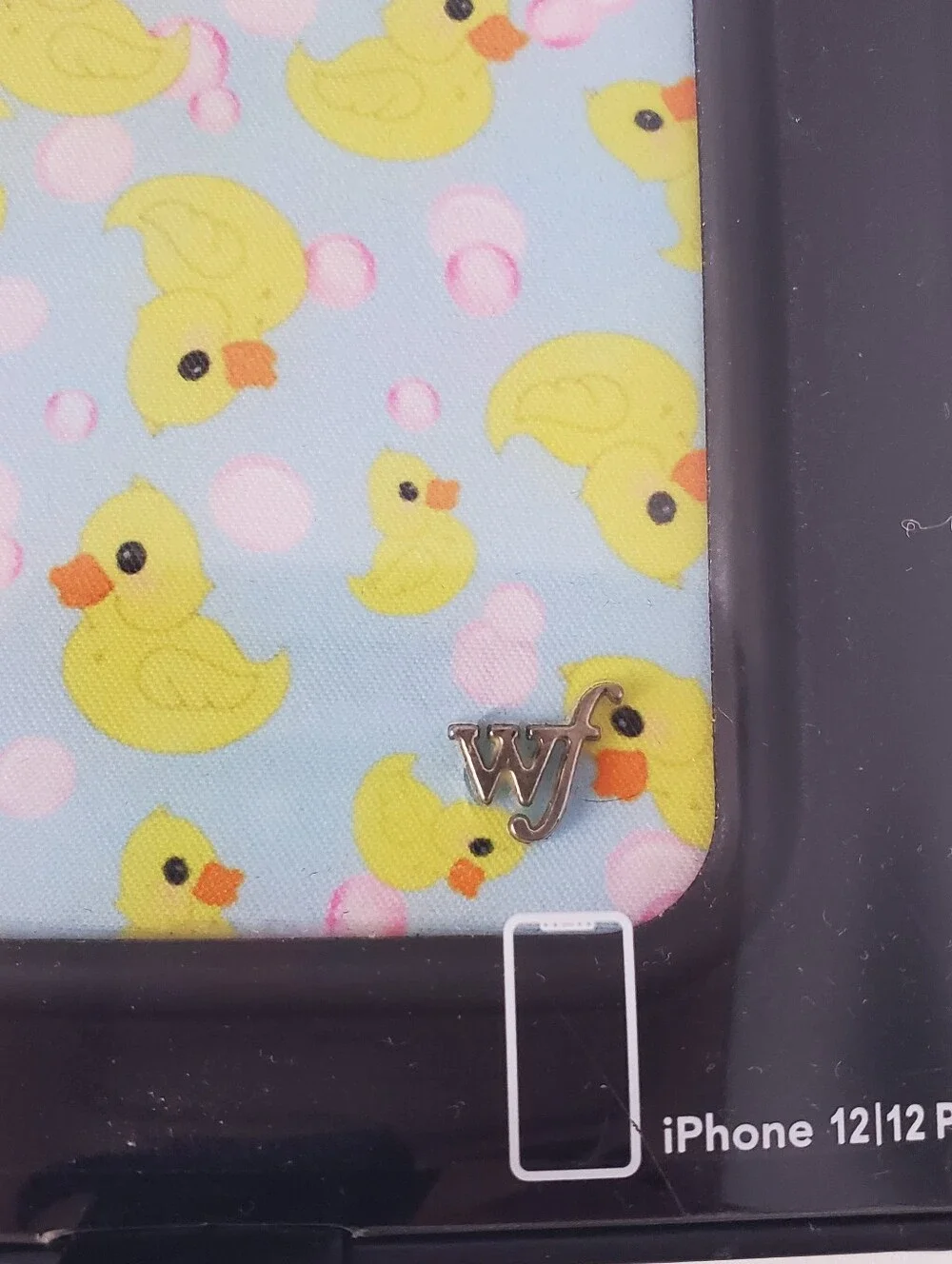 Wildflower What The Duck iPhone  12/12 Pro Case & Wildflower Lucky Bundle